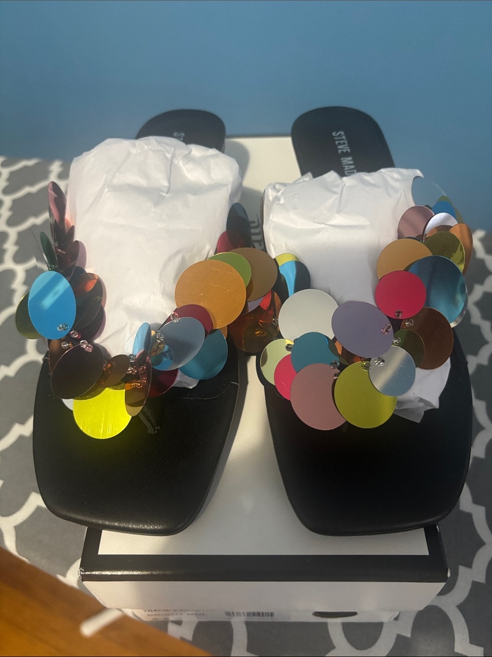 Steve Madden colors sandals
